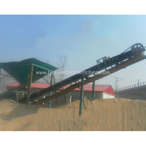 Sidewall Belt Conveyor System For Sand Coal Conveying